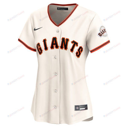 Mitch Haniger 17 San Francisco Giants Women Home Limited Player Jersey - Cream