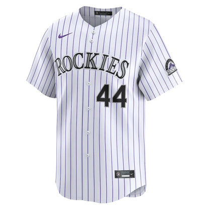 Elehuris Montero 44 Colorado Rockies Home Limited Player Men Jersey - White