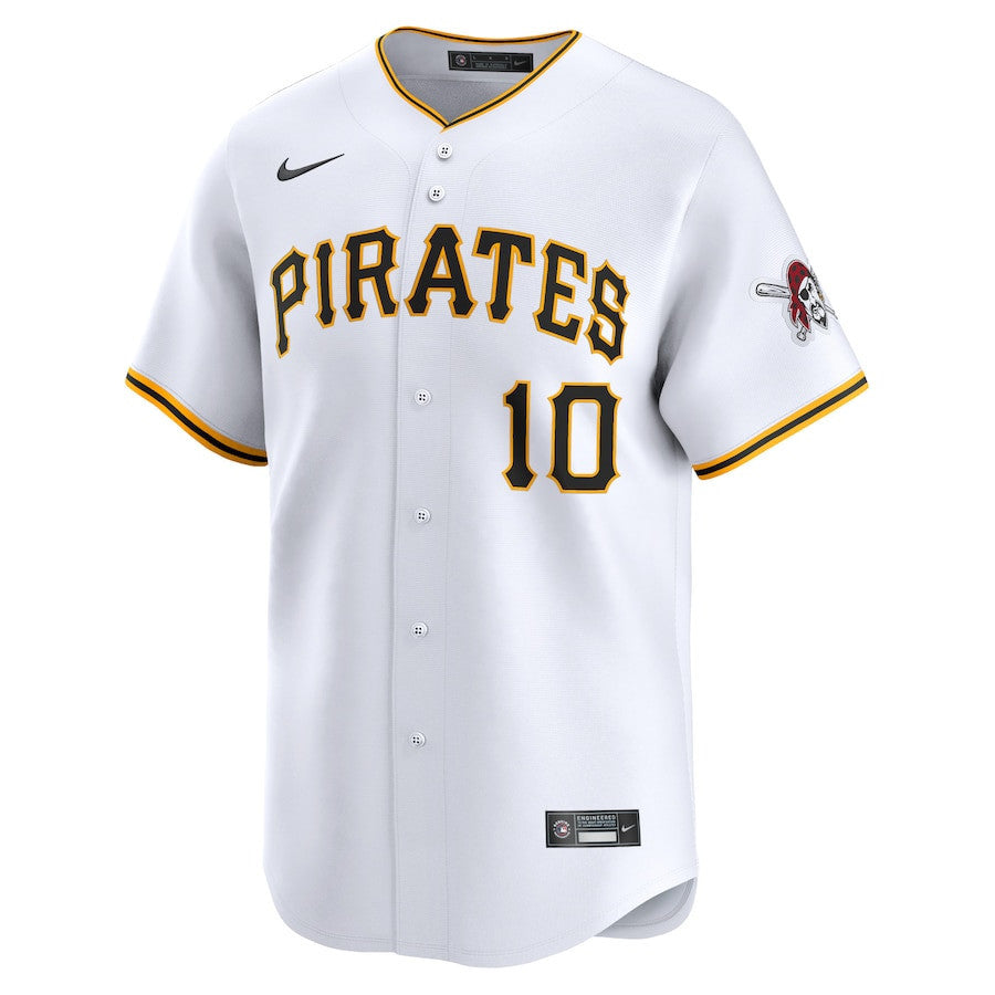 Bryan Reynolds 10 Pittsburgh Pirates Home Limited Player Men Jersey - White
