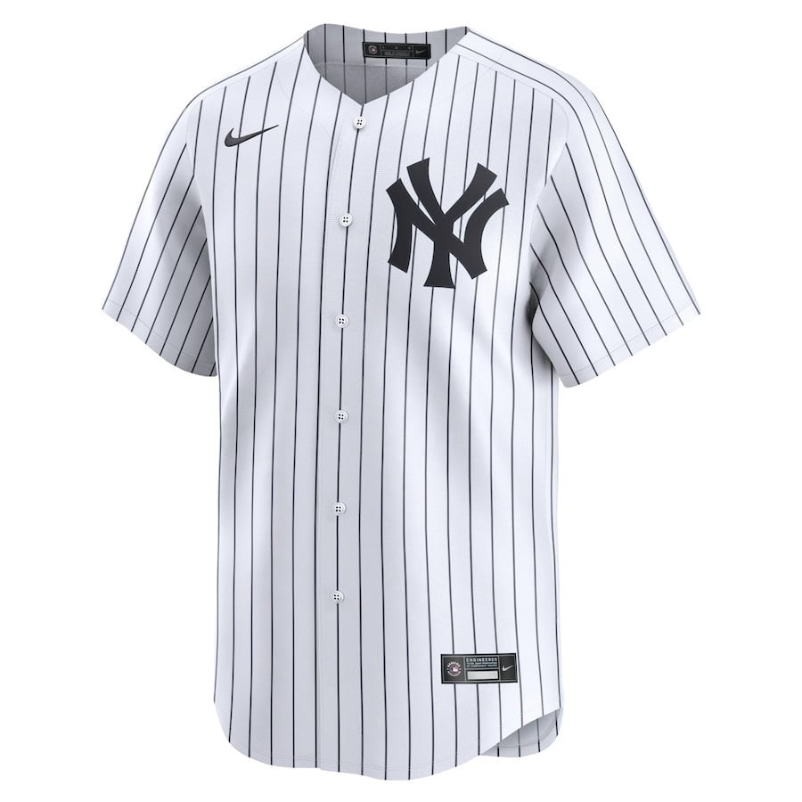 Babe Ruth 3 New York Yankees Home Limited Player Men Jersey - White
