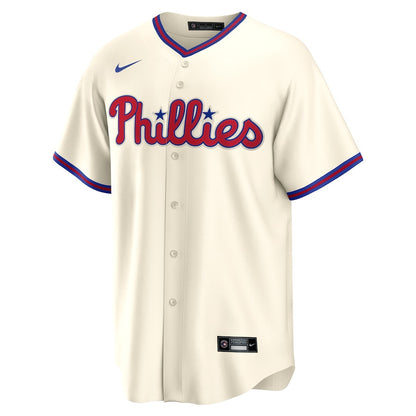 Bryce Harper 3 Philadelphia Phillies Alternate Men Jersey - Cream
