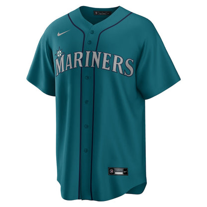 Julio Rodriguez 44 Seattle Mariners Player Men Jersey - Aqua