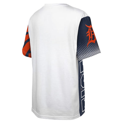 Detroit Tigers Impact Hit Bold T-Shirt - White