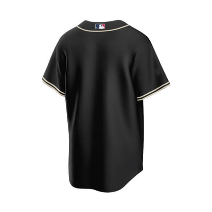 Yordan Alvarez 44 Houston Astros Cactus Jack Men Jersey - Black
