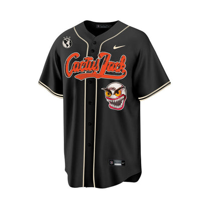 Yordan Alvarez 44 Houston Astros Cactus Jack Men Jersey - Black