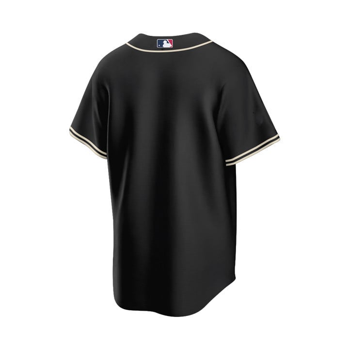 Houston Astros Cactus Jack Men Jersey Customized - Black