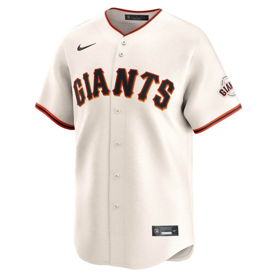 Thairo Estrada 39 San Francisco Giants Home Limited Men Jersey - Cream