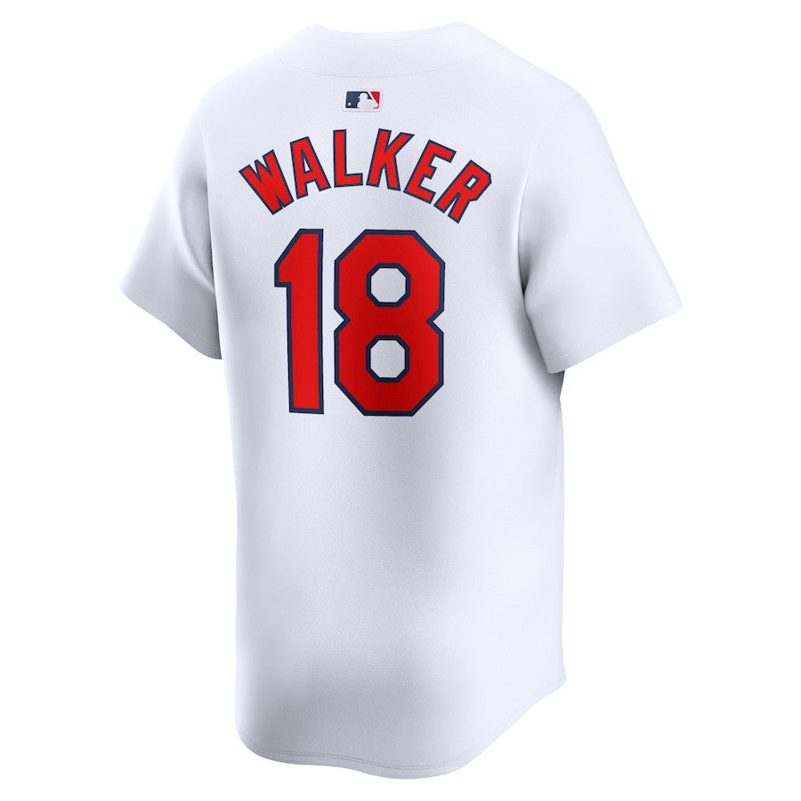 Jordan Walker 18 St. Louis Cardinals Home Limited Men Jersey - White