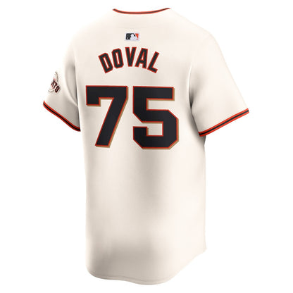 Camilo Doval 75 San Francisco Giants Home Limited Men Jersey - Cream