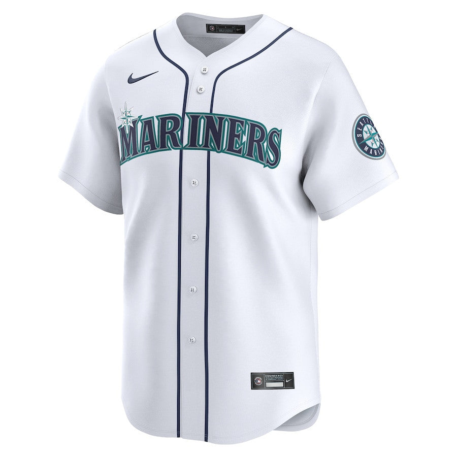 Mitch Haniger 17 Seattle Mariners Home Limited Player Men Jersey - White