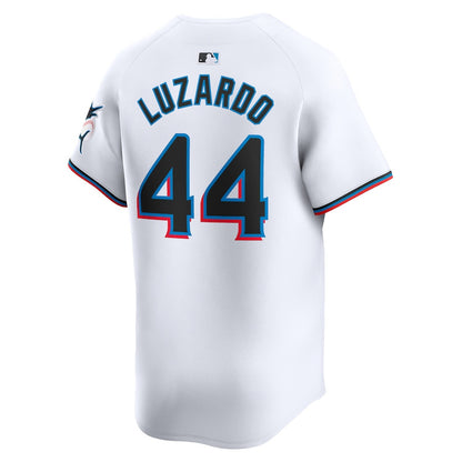 Jesus Luzardo 44 Miami Marlins Home Limited Player Men Jersey - White