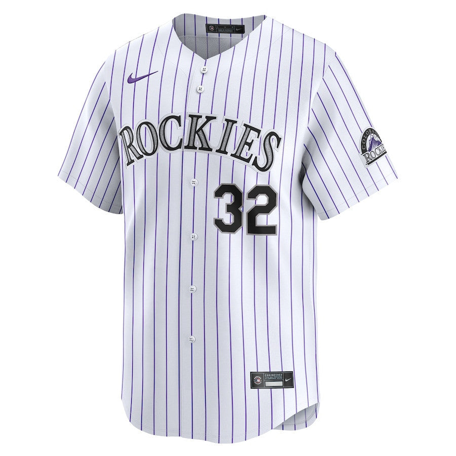 Dakota Hudson 32 Colorado Rockies Home Limited Player Men Jersey - White