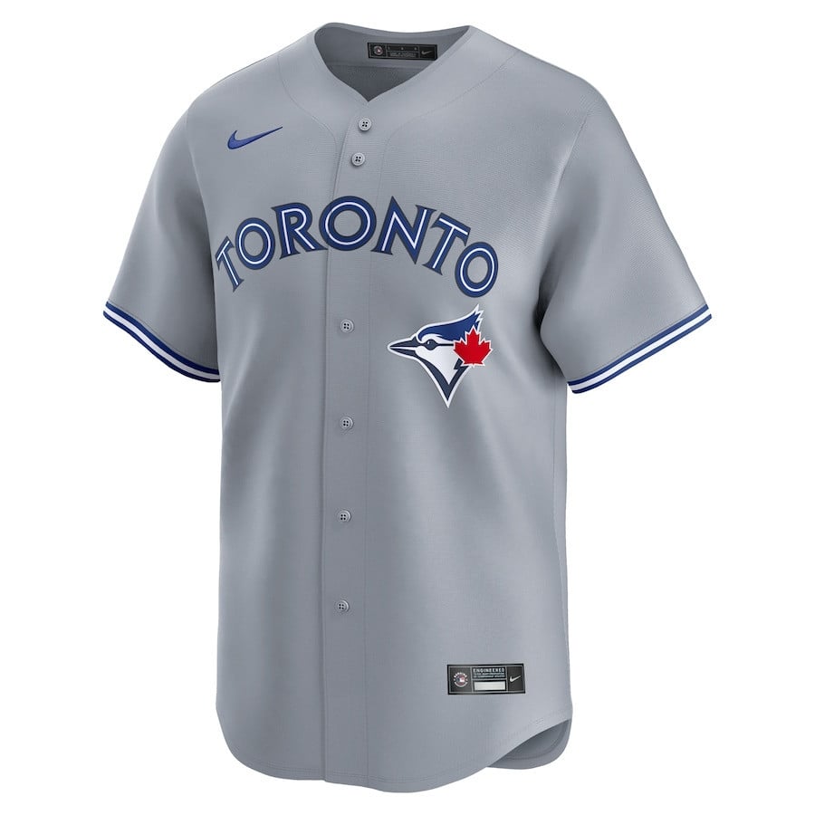 Toronto Blue Jays Away Limited Men Jersey - Gray