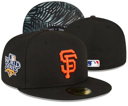 San Francisco Giants World Series 2010 Patch 59FIFTY Snapback Hat - Black
