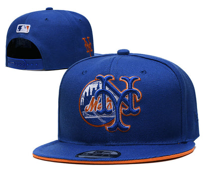 New York Mets Iconic Logo 9FIFTY Snapback Hat - Royal