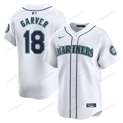 Mitch Garver 18 Seattle Mariners Home Limited Men Jersey - White
