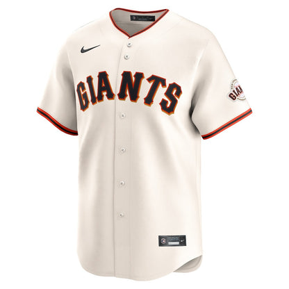 Alyssa Nakken 92 San Francisco Giants Home Limited Men Jersey - Cream