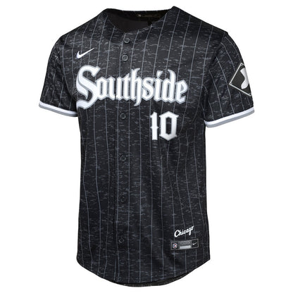 Yoan Moncada 10 Chicago White Sox City Connect Limited YOUTH Jersey - Black