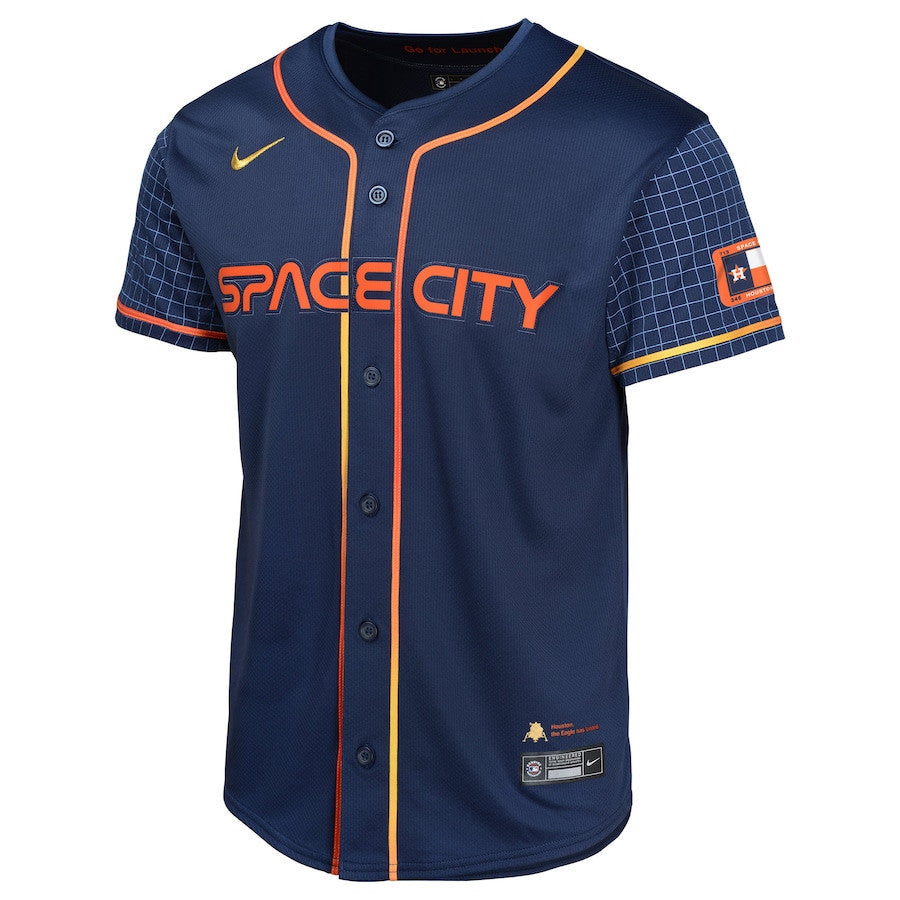 Houston Astros City Connect Limited YOUTH Jersey - Navy