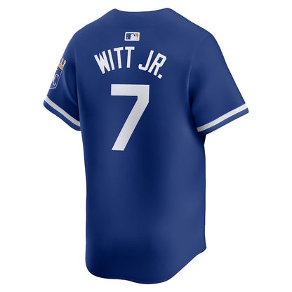 Bobby Witt Jr. 7 Kansas City Royals Alternate Limited Men Jersey - Royal