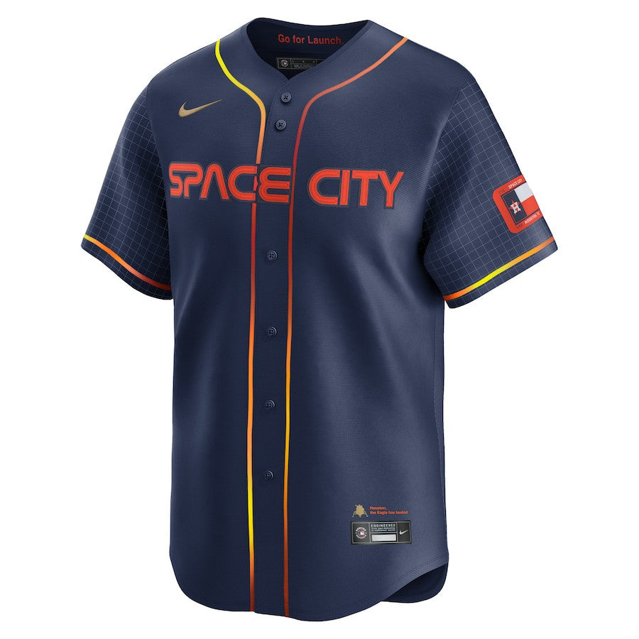 Alex Bregman 2 Houston Astros City Connect Limited Men Jersey - Navy