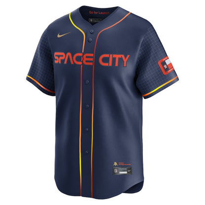 Alex Bregman 2 Houston Astros City Connect Limited Men Jersey - Navy