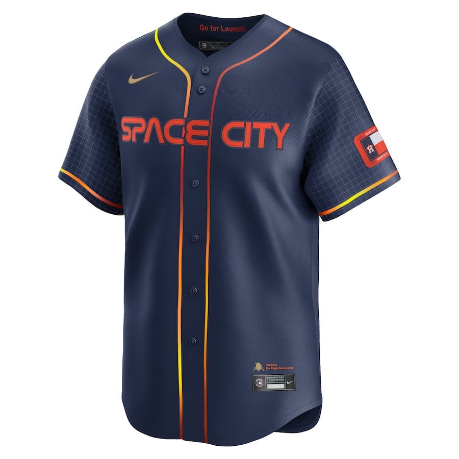 Kyle Tucker 30 Houston Astros City Connect Limited Men Jersey - Navy