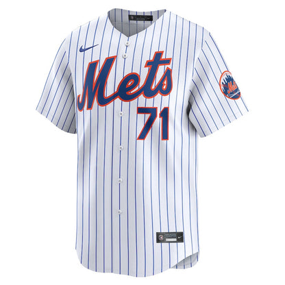 Sean Reid-Foley 71 New York Mets Home Limited Men Jersey - White