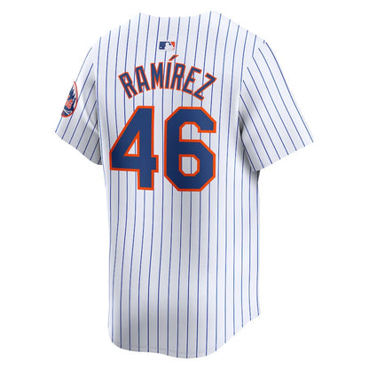 Yohan Ramirez 46 New York Mets Home Limited Men Jersey - White