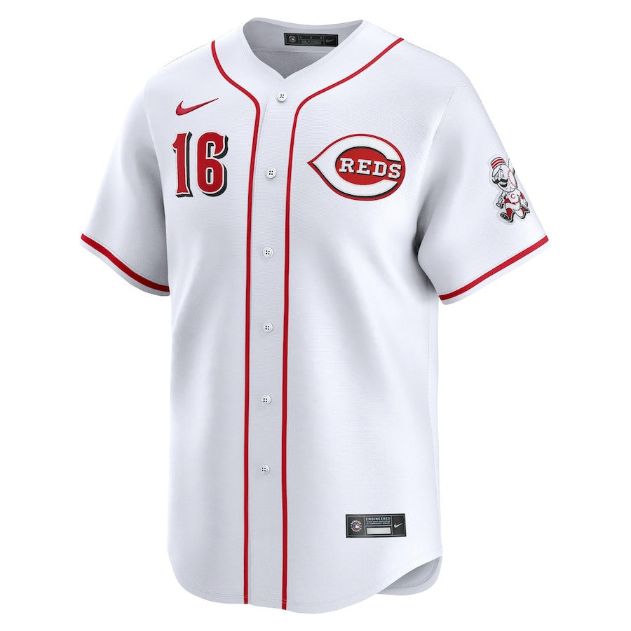 Noelvi Marte 16 Cincinnati Reds Home Limited Men Jersey - White