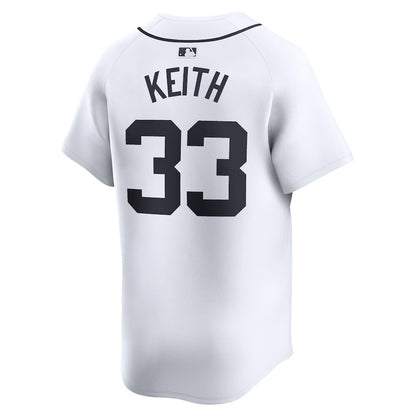 Colt Keith 33 Detroit Tigers Home Limited Men Jersey - White