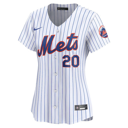 Pete Alonso 20 New York Mets Home Limited Women Jersey - White