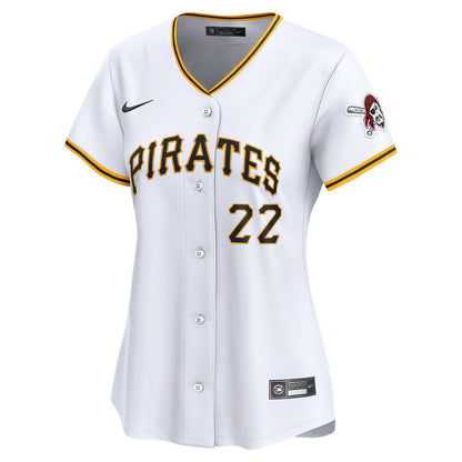 Andrew McCutchen 22 Pittsburgh Pirates Home Limited Women Jersey - White
