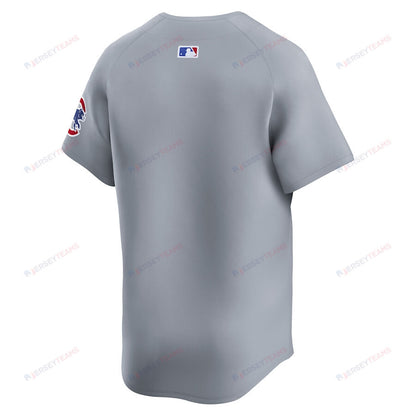 Chicago Cubs Road Limited Men Jersey - Gray