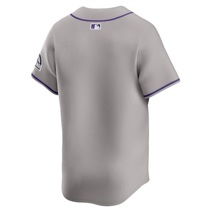 Colorado Rockies Road Limited Men Jersey - Gray