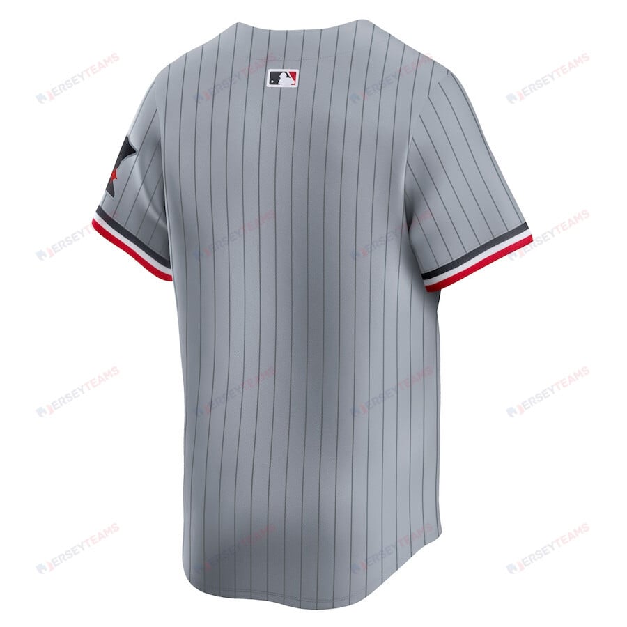 Minnesota Twins Road Limited Men Jersey - Gray