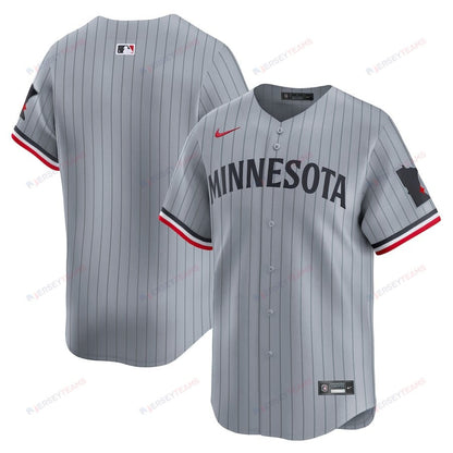 Minnesota Twins Road Limited Men Jersey - Gray
