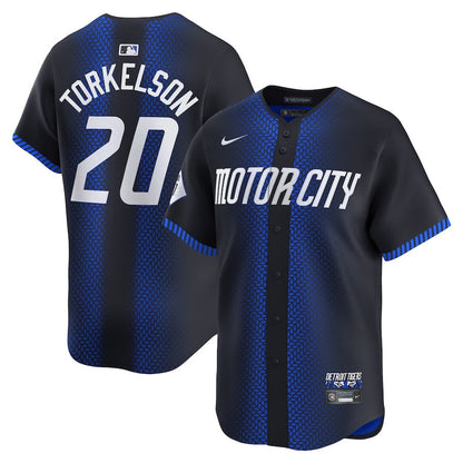 Spencer Torkelson 20 Detroit Tigers 2024 City Connect Limited Men Jersey - Navy