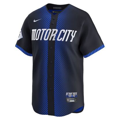 Javier Baez 28 Detroit Tigers 2024 City Connect Limited Men Jersey - Navy