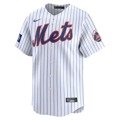New York Mets 2024 MLB World Tour London Series Home Limited Men Jersey - White