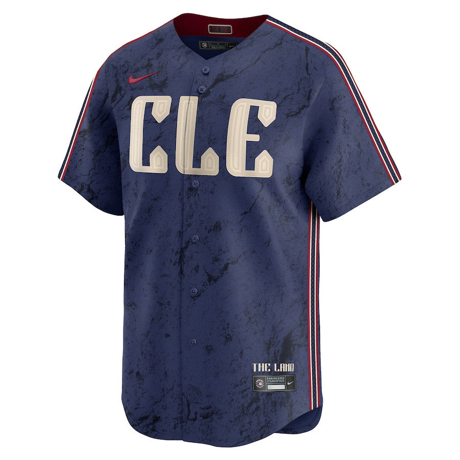 José Ramírez 11 Cleveland Guardians 2024 City Connect Limited Men Jersey - Navy