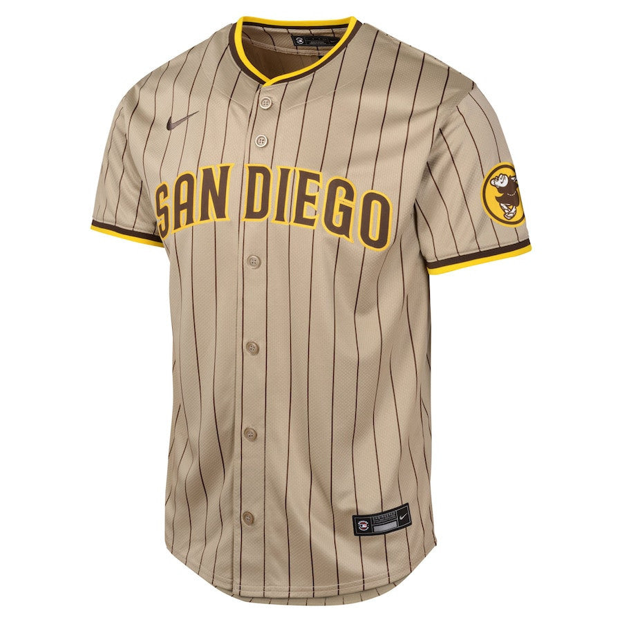 San Diego Padres Alternate Limited YOUTH Jersey - Tan