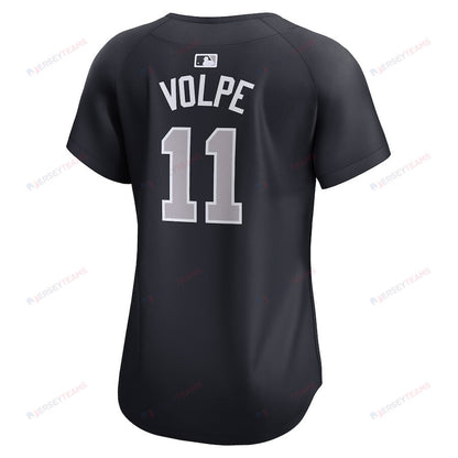 Anthony Volpe 11 New York Yankees Alternate Limited Women Jersey - Navy