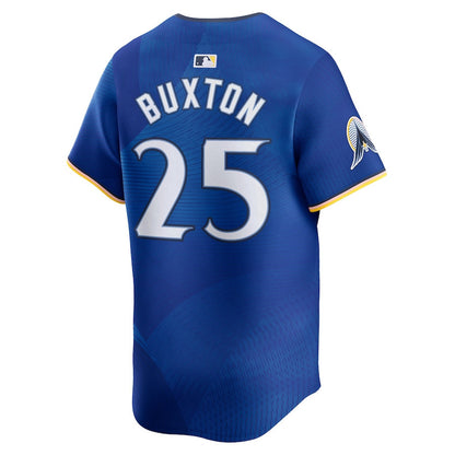 Byron Buxton 25 Minnesota Twins 2024 City Connect Limited Men Jersey - Royal