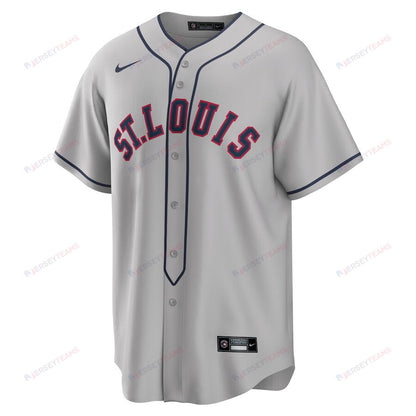 Nolan Arenado 28 St. Louis Cardinals 2024 Rickwood Classic Player Men Jersey - Gray