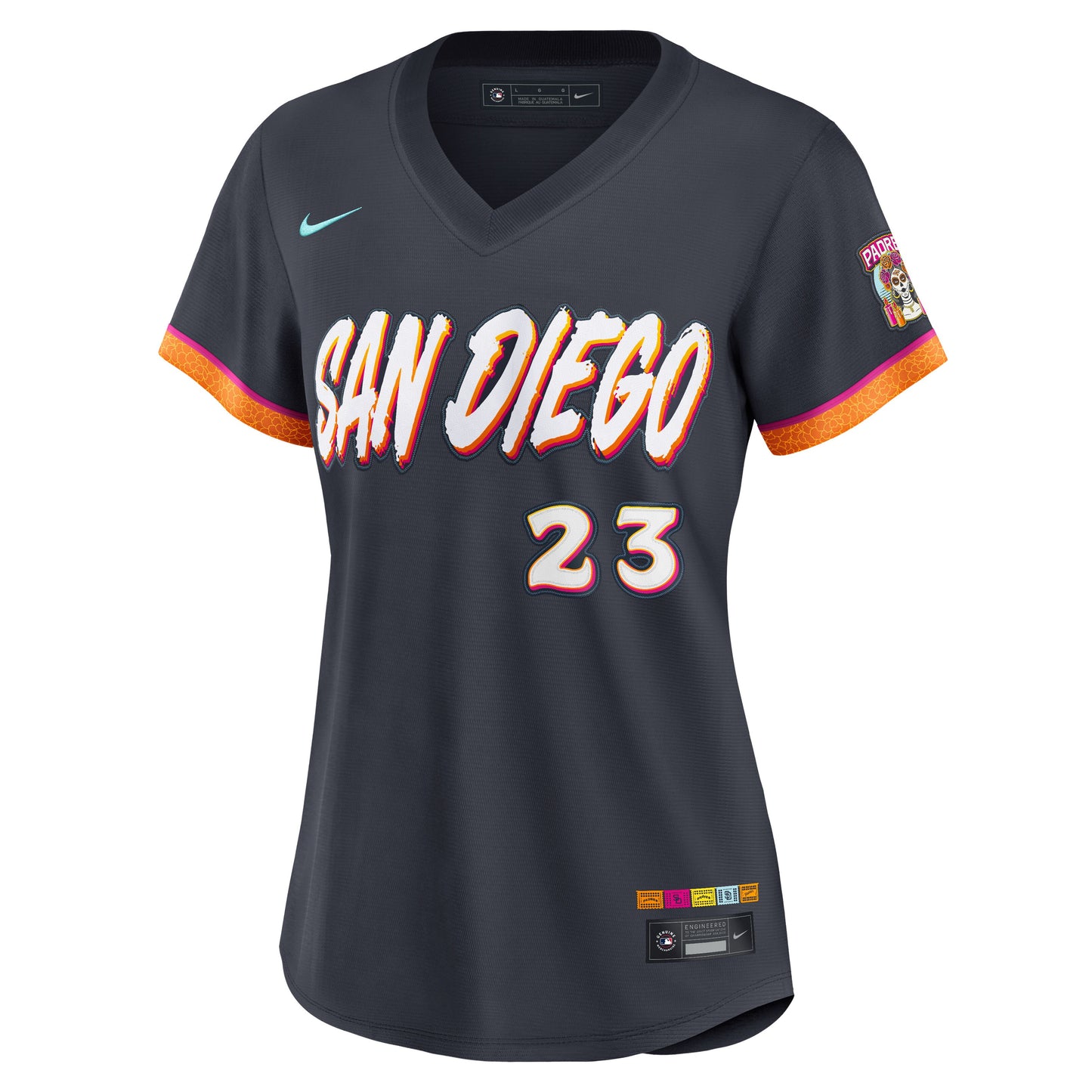 Fernando Tatis Jr. San Diego Padres Nike Women's 2026 City Connect Stadium Jersey - Obsidian