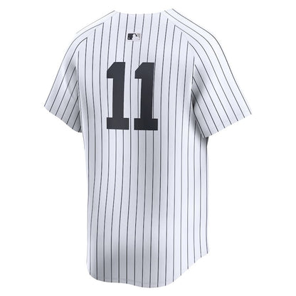 Anthony Volpe 11 New York Yankees 2024 World Series Home Limited Men Jersey - White