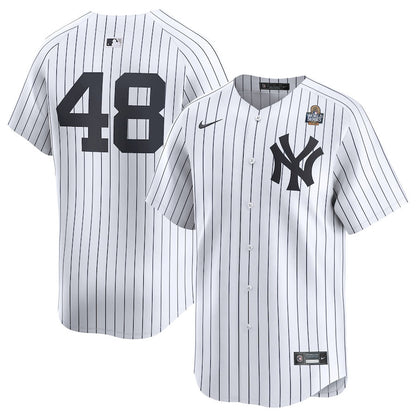 Anthony Rizzo 48 New York Yankees 2024 World Series Home Limited Men Jersey - White