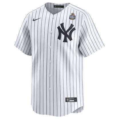 Gerrit Cole 45 New York Yankees 2024 World Series Home Limited Player Men Jersey - White
