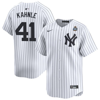 Tommy Kahnle 41 New York Yankees 2024 World Series Home Limited Player Men Jersey - White